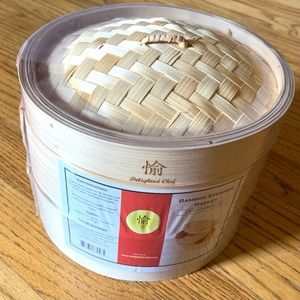 🆕 bamboo steamer ❤️